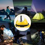3-Pack Rechargeable Motion Sensor LED Headlamps