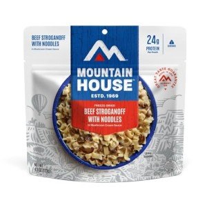 Beef Stroganoff Freeze-Dried Meal for Emergency Kits