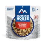 Beef Stroganoff Freeze-Dried Meal for Emergency Kits