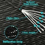 Reflective 100FT Paracord Utility Rope for Camping