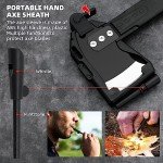 Tactical Survival Hammer Axe with Saw & Whistle