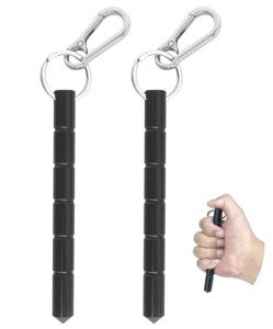 GladTime Metal Tactical Keychain Self Defense Kit