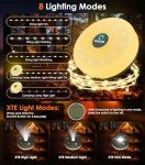 Rechargeable Camping String Lights with 8 Modes