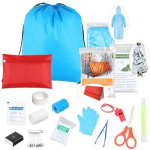 Family Emergency Survival Kit for Hurricanes & Disasters