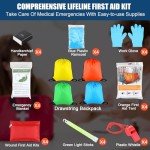 Family Emergency Survival Kit for Hurricanes & Disasters