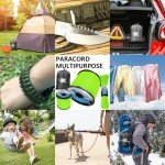Reflective Paracord Rope 100' with Bag