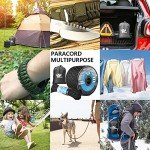 Reflective Paracord Rope 100' with Bag