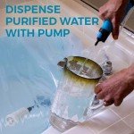 Emergency Water Storage Kit with Filter & Pump