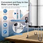 Gravity Water Filter System with 6 Filters