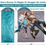 Family-Size Waterproof Sleeping Bag for All Seasons
