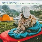 Cozy 32°F Sleeping Bag with Hood for Camping