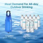 Waterdrop 2-Pack Gravity Water Filters for Emergencies