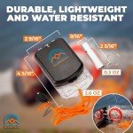 Hurricane Emergency Compass with LED and Clinometer