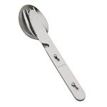 Compact 4-in-1 Camping Cutlery Set with Bag