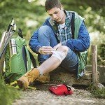 Compact 110-Piece Mini First Aid Kit - Red