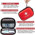Compact 120-Piece Waterproof Emergency First Aid Kit