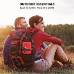 Compact 120-Piece Waterproof Emergency First Aid Kit