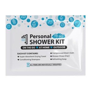 Travel-Friendly Compact Shower Kit for Emergencies