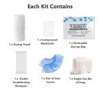 Travel-Friendly Compact Shower Kit for Emergencies