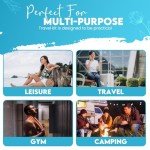 Travel-Friendly Compact Shower Kit for Emergencies