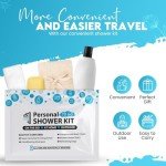Travel-Friendly Compact Shower Kit for Emergencies