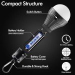 Portable LED Tent Lamp for Hurricane Preparedness 4-Pack