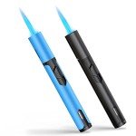 Windproof Jet Flame Torch Lighters 2 Pack