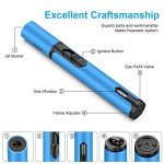 Windproof Jet Flame Torch Lighters 2 Pack