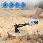 15” Outdoor Chopping Axe with Shock-Reducing Handle