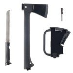 Survival Hatchet and Fire Starter Kit