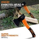 KSEIBI Small Camp Hatchet with Forged Steel Blade