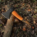 KSEIBI Small Camp Hatchet with Forged Steel Blade