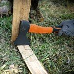 KSEIBI Small Camp Hatchet with Forged Steel Blade