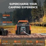 300W Portable Power Station for Home and Travel