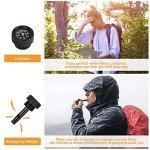 Yeacool Folding Survival Shovel with Pickaxe