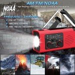 NOAA Emergency Weather Radio with Solar, Crank & USB