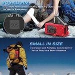 NOAA Emergency Weather Radio with Solar, Crank & USB