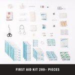 Swiss Safe 2-in-1 First Aid Kit with Mini Kit