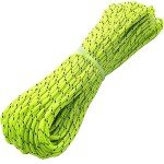 Fluorescent Reflective Camping Guyline Cord - 65 Feet