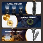 Men's Survival Kit: 25-Piece Emergency Gear