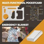Men's Survival Kit: 25-Piece Emergency Gear