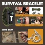 Men's Survival Kit: 25-Piece Emergency Gear
