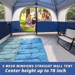 6-Person Waterproof Family Camping Tent - Easy Setup
