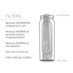 LifeStraw Peak Series Collapsible Water Filter Bottle