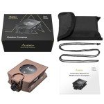 Waterproof Hiking Compass with Carry Bag - Bronze