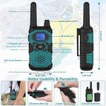 Rechargeable Walkie Talkies for Hurricane Preparedness 4 Pack