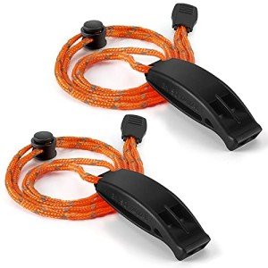 Loud Floating Emergency Whistle with Lanyard