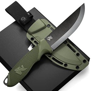 ODENWOLF W-SCANDI Full Tang Survival Knife with Sheath