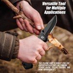 AOSILEY Folding Knife Multi-Tool for Survival