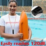 Loud Floating Emergency Whistle with Lanyard